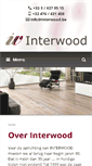 Mobile Screenshot of interwood.be